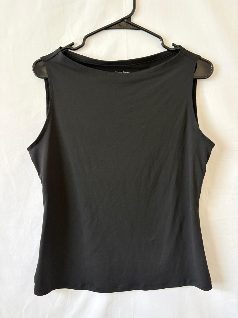 Boat Neck Sleeveless Basic Top